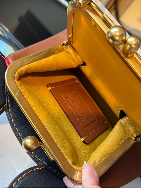 Exclusive Coach Disney Mickey Mouse X Keith Haring Kisslock Bag style # 4790 - Picture 7 of 10